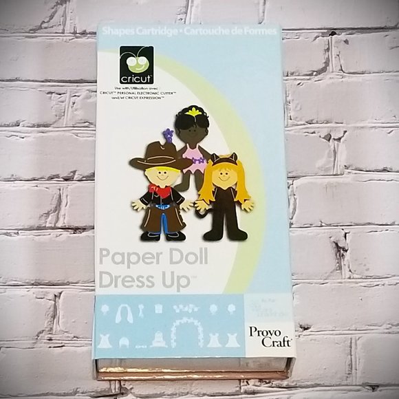 CRICUT - Paper Doll Dress Up - Provo Craft 2007 - Picture 4 of 5